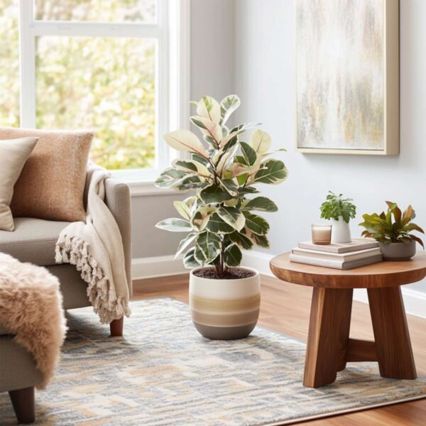 Rubber Plant - Ficus Elastica 'Tineke'